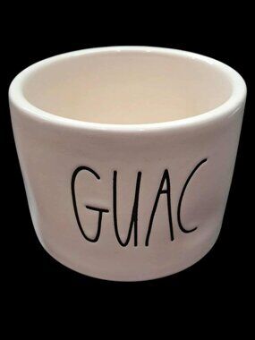 Rae Dunn White GUAC Ceramic Bowl